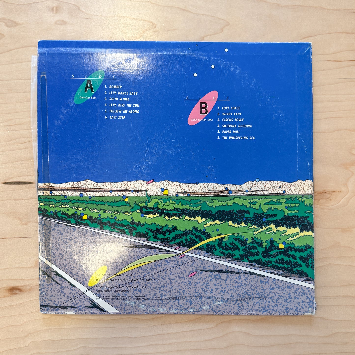 Tatsuro Yamashita – Come Along (Japan Pressing)