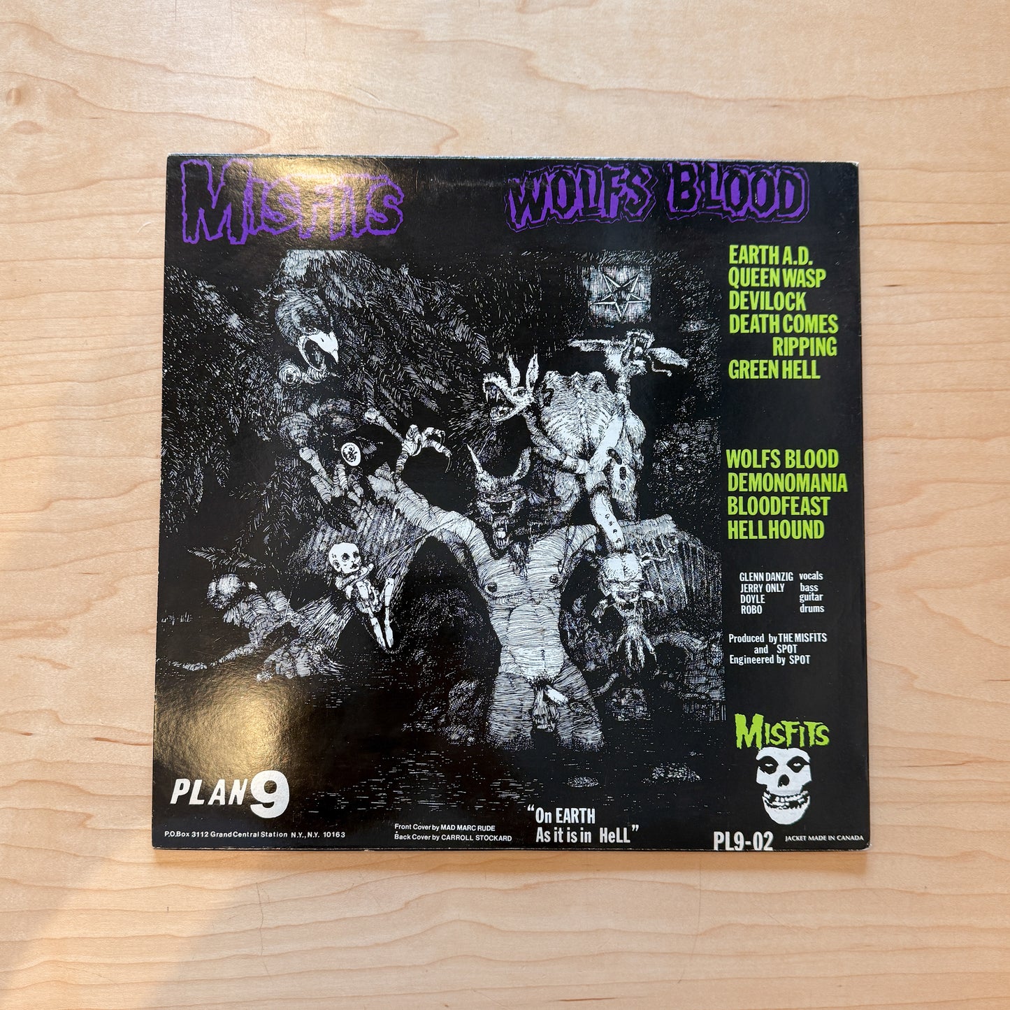 Misfits - Earth A.D. (First Press)