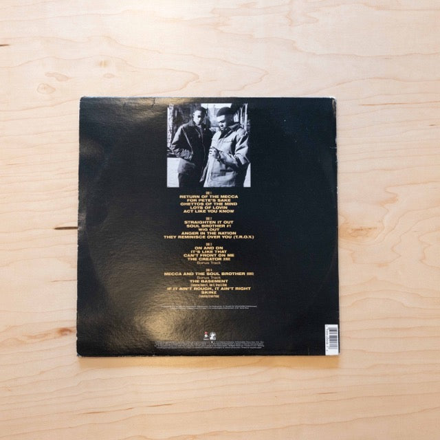 Pete Rock & C.L. Smooth – Mecca And The Soul Brother (First Pressing)