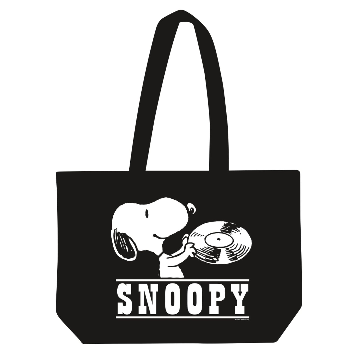 Snoopy Records Tote - Black