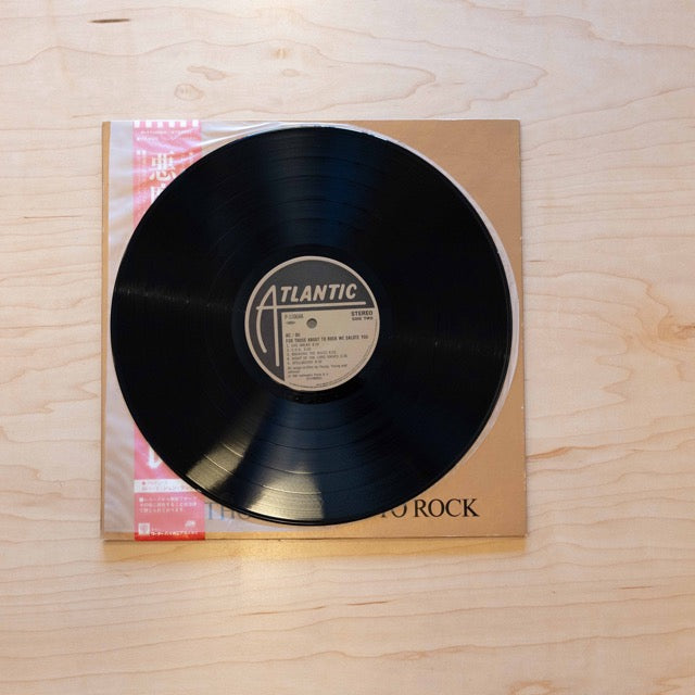 AC/DC – For Those About To Rock (We Salute You) (Japan Pressing)