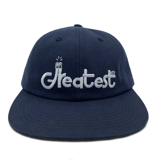 Greatest Hits High-Five Embroidered Logo Hat - Navy