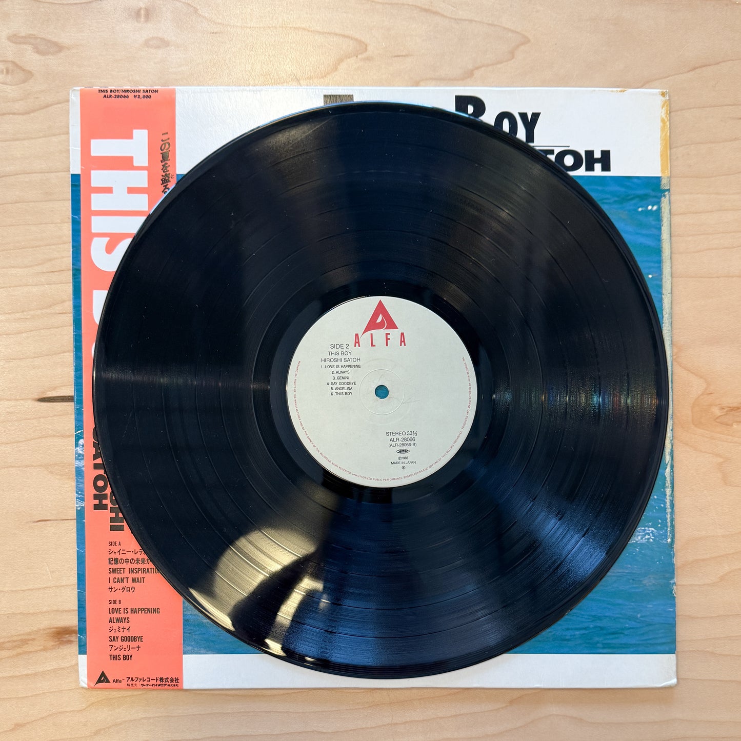 Hiroshi - Satoh– This Boy (Japan Pressing)