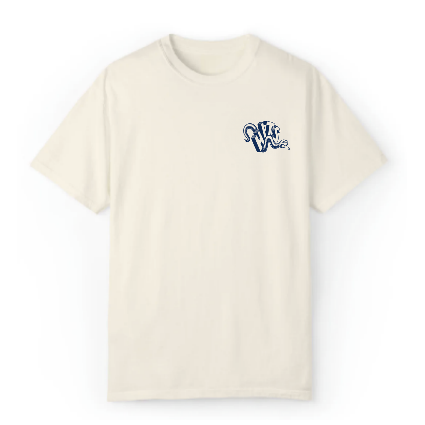 Hitsss Snake Tee - Ivory