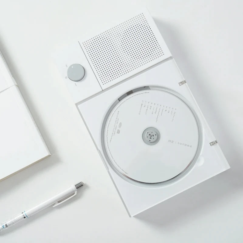 TINYL SPLIT: The Elegant White Modular 3-in-1 Portable CD Player