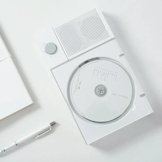 TINYL SPLIT: The Elegant White Modular 3-in-1 Portable CD Player