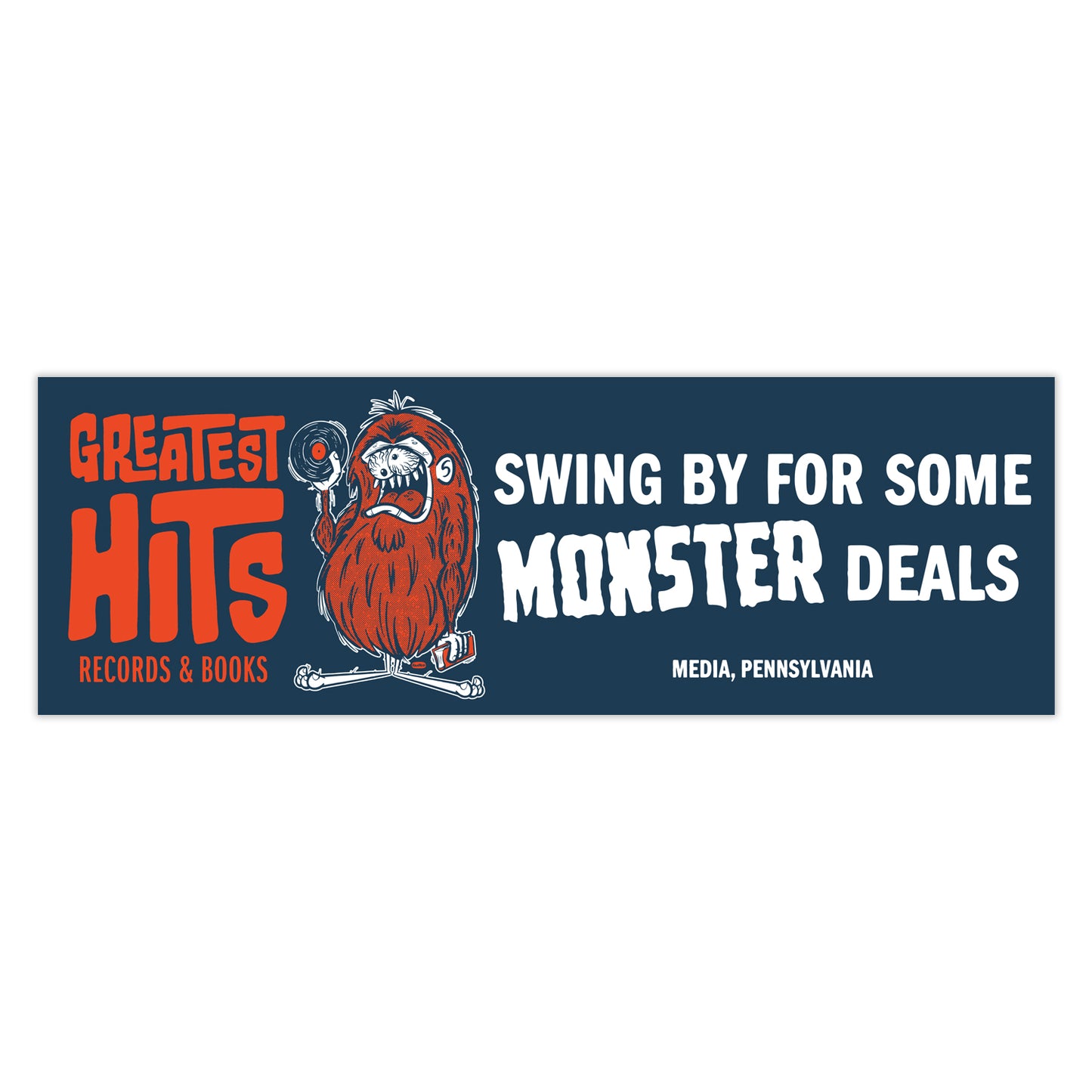 Greatest Hits Monster Bumper Magnet