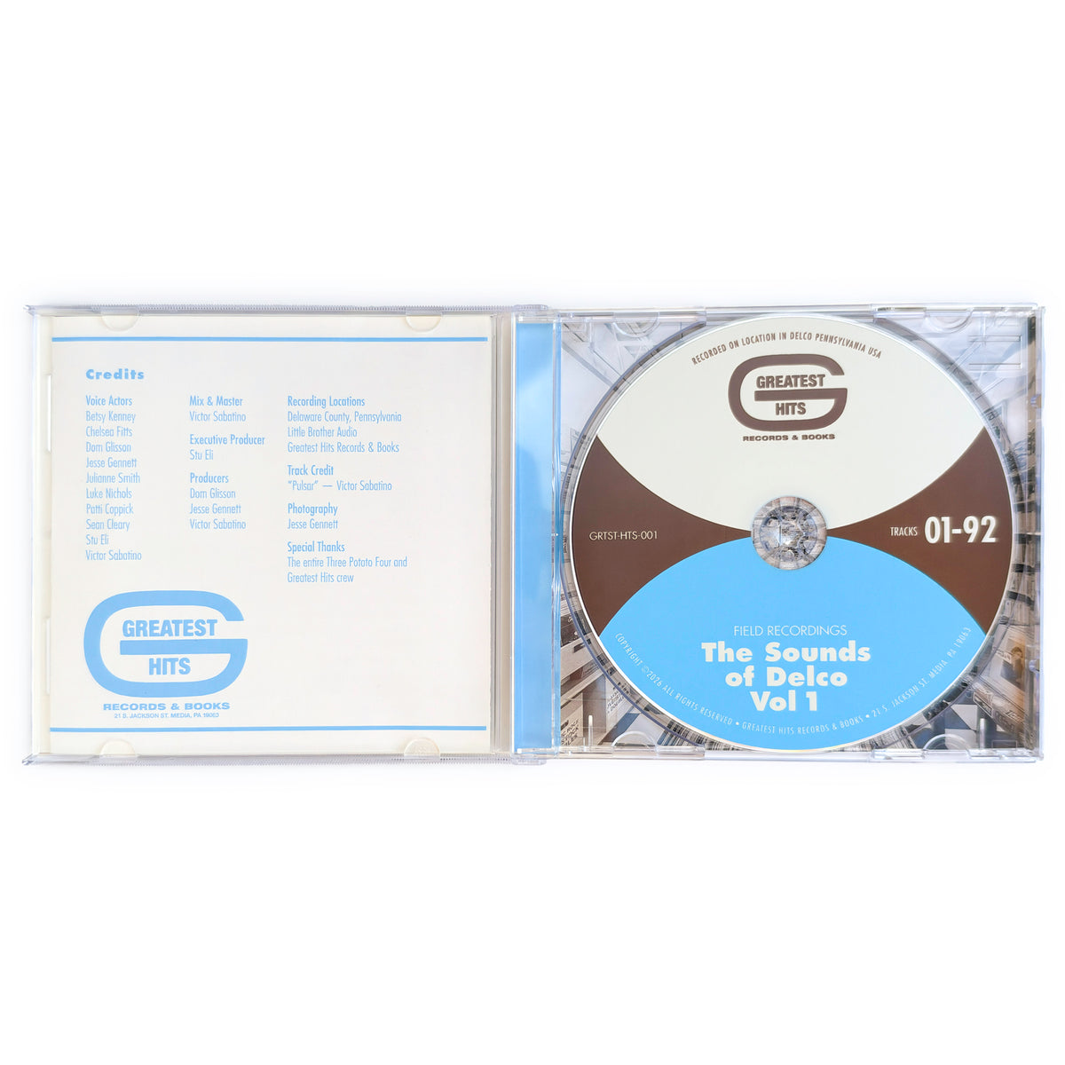The Sounds of Delco, Vol. 1 -  TWO CD's BUNDLE