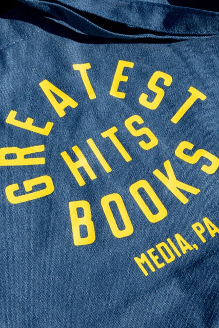 GH Records + Books Tote - Washed Blue