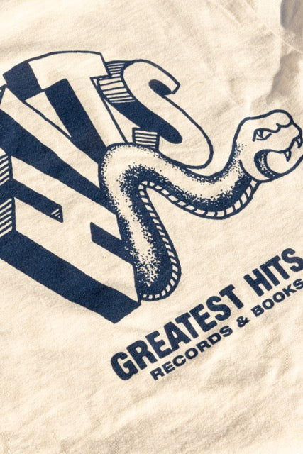 Hitsss Snake Tee - Ivory