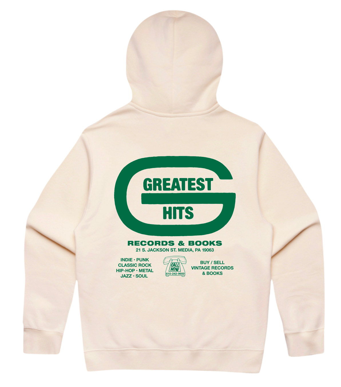 G Shop Hoodie - Ecru