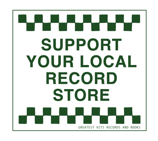 Support Your Local Record Store Sticker