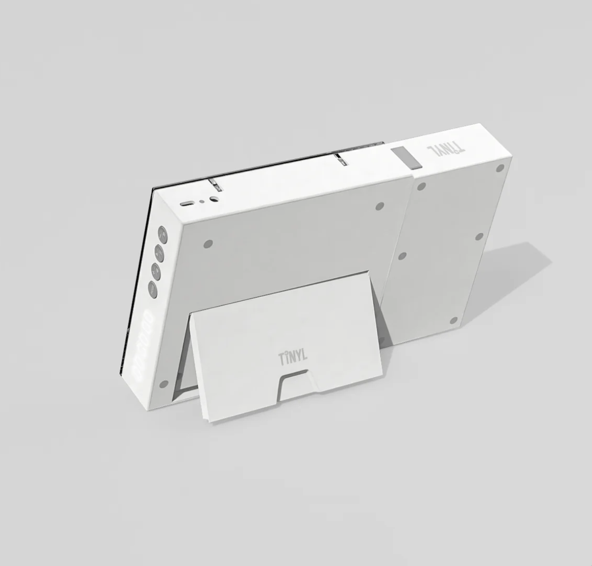 TINYL SPLIT: The Elegant White Modular 3-in-1 Portable CD Player