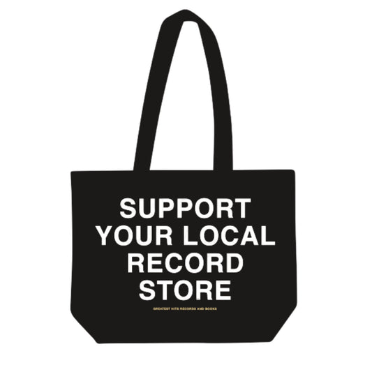 Support Your Local Record Store Tote - Black