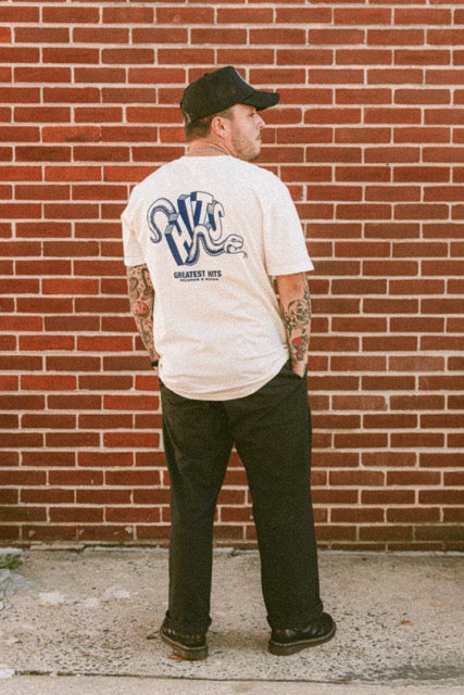 Hitsss Snake Tee - Ivory