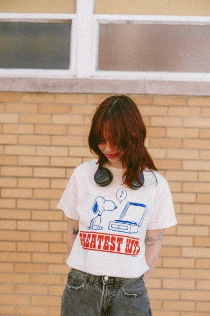 Greatest Hits X Peanuts Tee Ivory