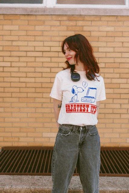 Greatest Hits X Peanuts Tee Ivory