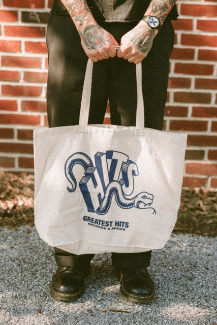 Hitsss Snake Tote - Ivory