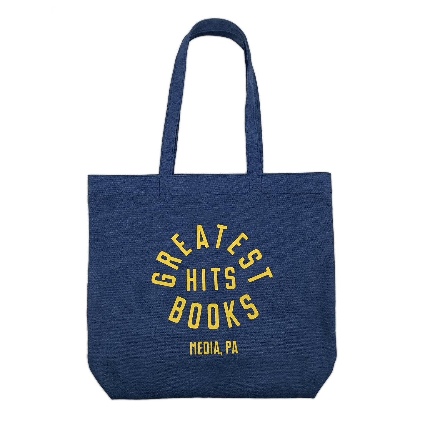 GH Records + Books Tote - Washed Blue