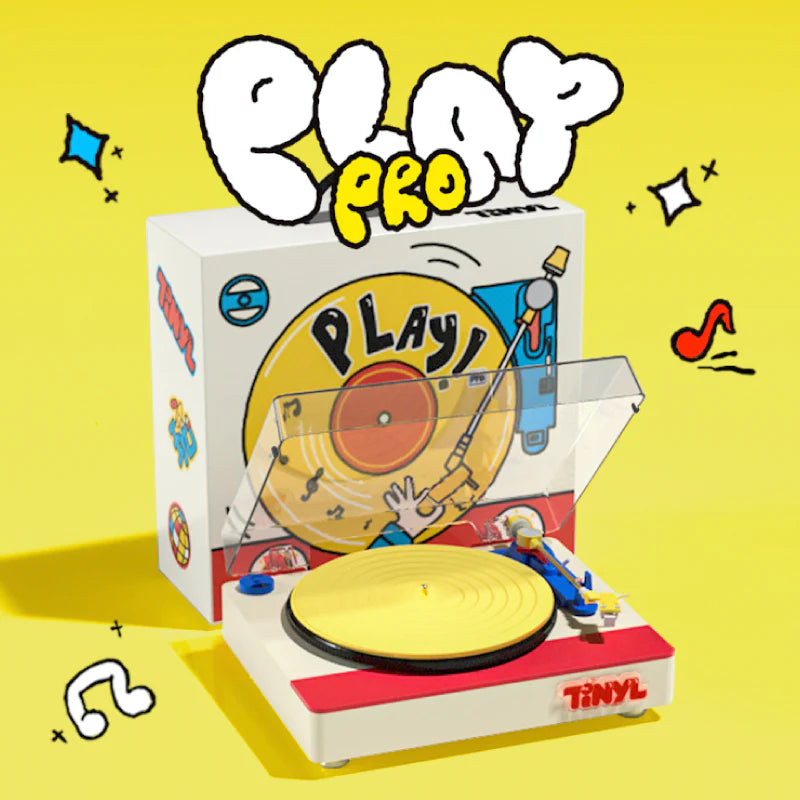 TINYL Play Pro: The Ultimate Memphis Style Record Player